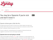 Tablet Screenshot of doseoflyndsy.com